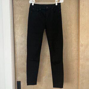 J Crew Black Skinny Jeans